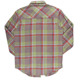 D'Angelo | Men's Long Sleeve Bakers Weave Plaid Shirt